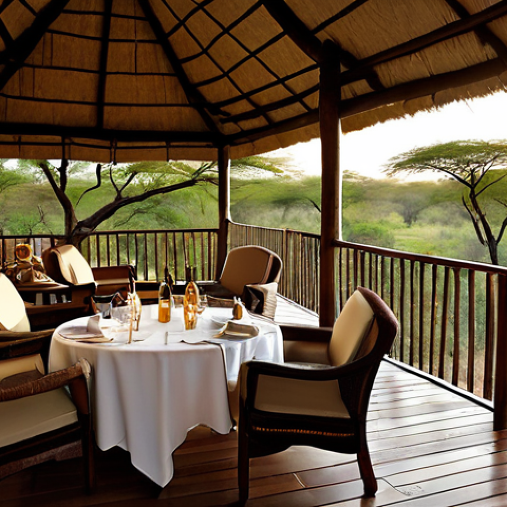 크루거 국립공원 사파리 예약법 - Luxury Lodge at Sunset**

"A luxurious safari lodge nestled amongst acacia trees in Kruger National ...