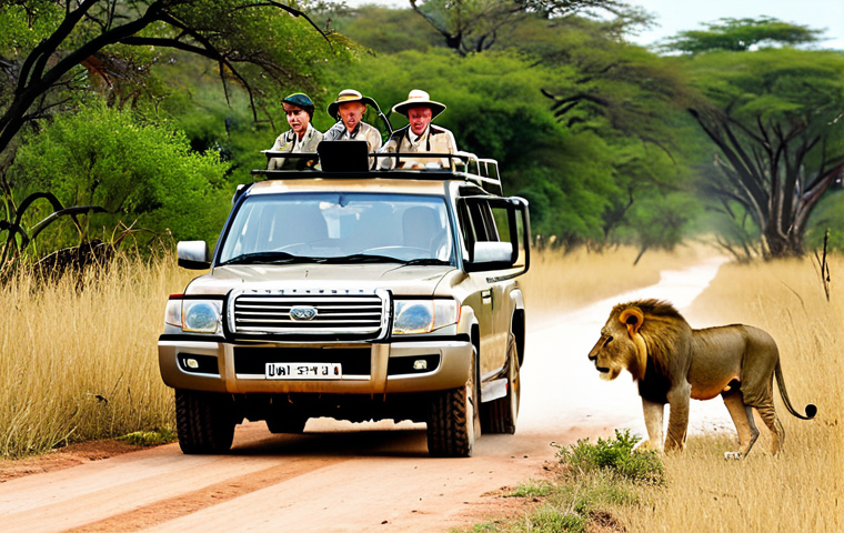 크루거 국립공원 사파리 예약법 - Luxury Lodge at Sunset**

"A luxurious safari lodge nestled amongst acacia trees in Kruger National ...